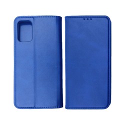 Capa Flip de Couro com Bolso Interno para Samsung Galaxy S20+/S20 Plus Azul Capa Flip de Couro com Bolso Interno para Samsung Galaxy S20+/S20 Plus Azul